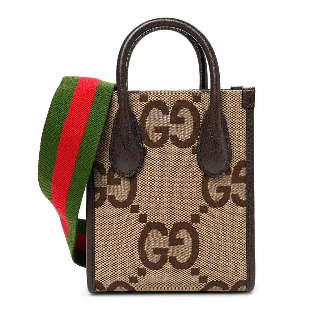 Gucci Jumbo Gg Textured Dollar Calfskin #252718G10B